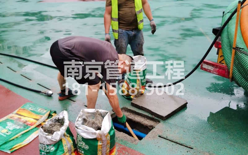 万寿村管道清淤