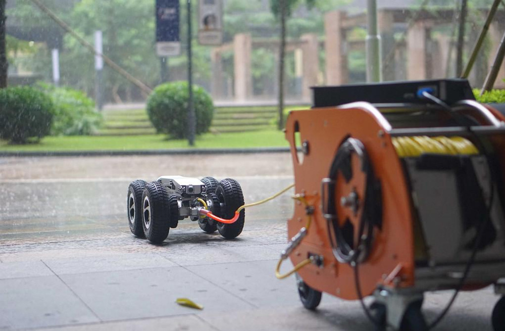 万寿村管道检测机器人