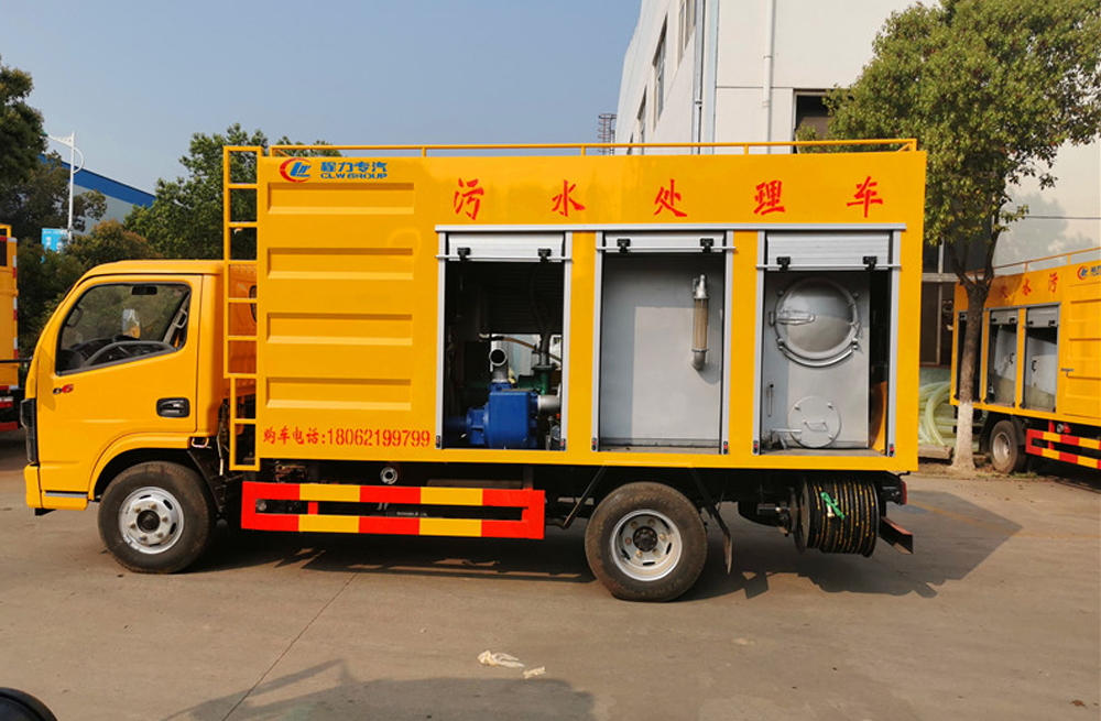万寿村污水分离车