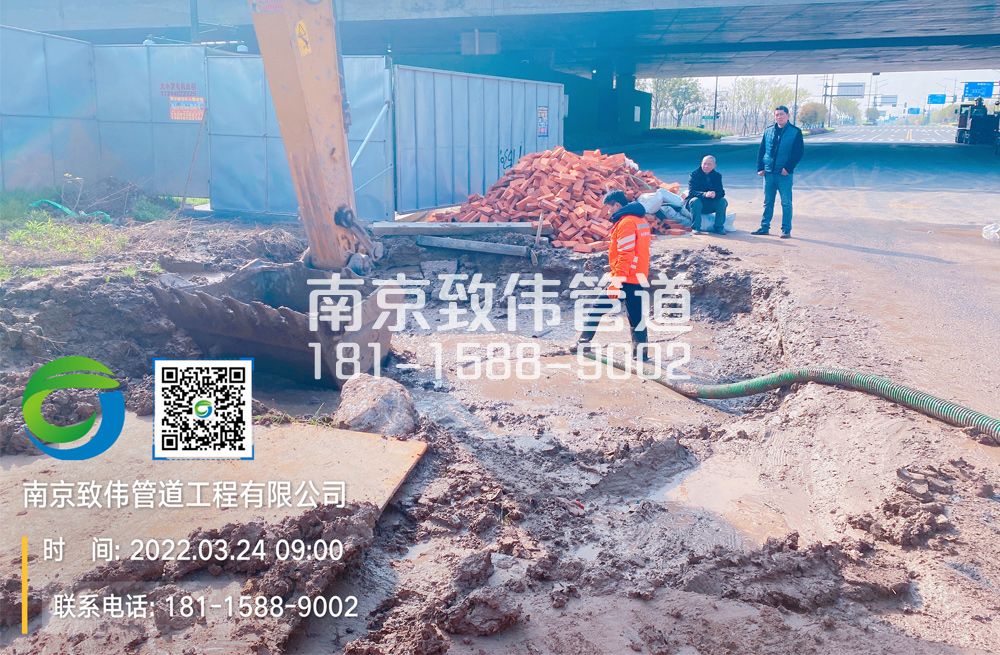 万寿村泥浆清理